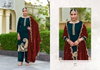 Aarushi By Levisha Velvet Embroidery Pakistani Dress Material Wholesalers In Surat